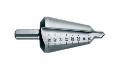 Stupňovitý vrták HSS s trojhrannou stopkou