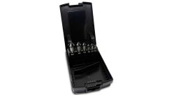 Sada záhlubníků 90° pětibřité HSS s povlakem TiAlN DIN 335 C