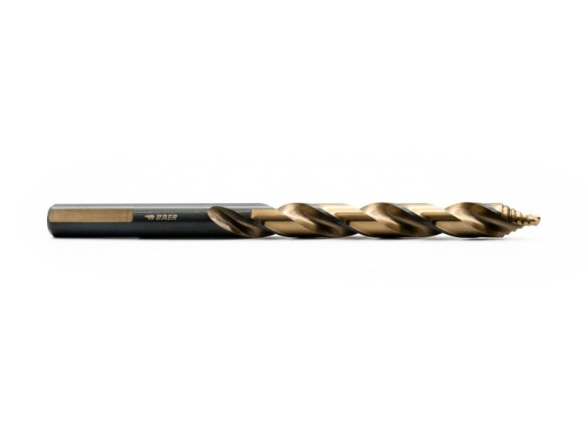 19-ti dílná sada vrtáků BAER TurboCentrix HSSE/Co5 (stoupání 0,5 mm) 1–10 mm