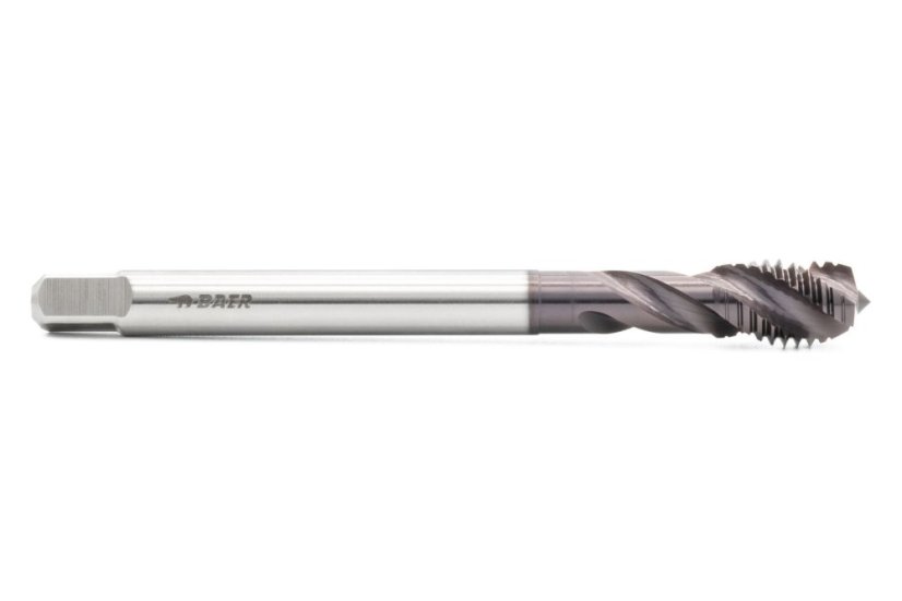 BAER HSSE-PM-TiAlN strojní závitník 45° SP – MF – DIN 374 – pro speciální niklové slitiny - Průměr: MF 12 x 1,0