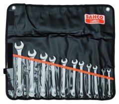 Sada očkoplochých klíčů, metrických