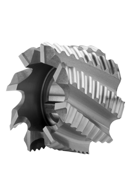 Fréza válcová čelní, polohrubozubá, typ NR