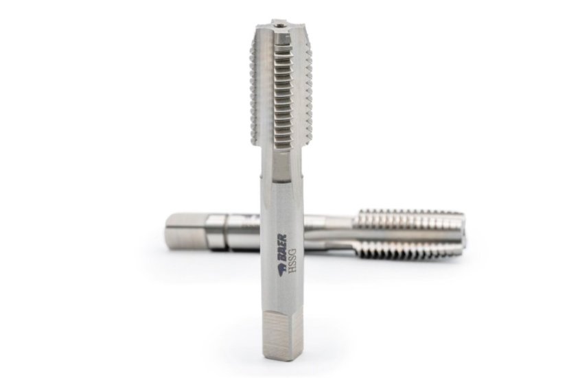 BAER HSSE ruční závitníky 2-dílná sada – BSP - Průměr: G (BSP) 3/4 x 14