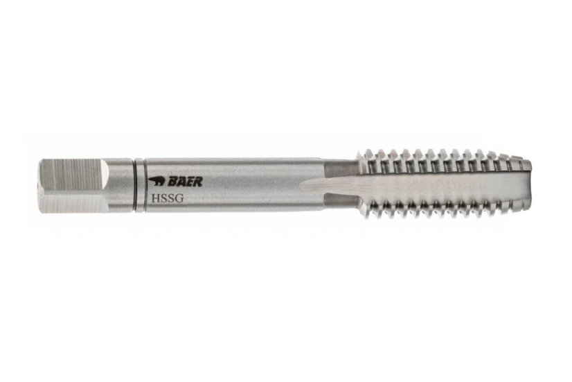 BAER HSSE ruční závitník – řezací - M - Průměr: M 22 x 2,5
