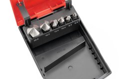 Sada 90° záhlubníků HSSG - 6,3 - 20,5 mm pro aku-šroubováky.