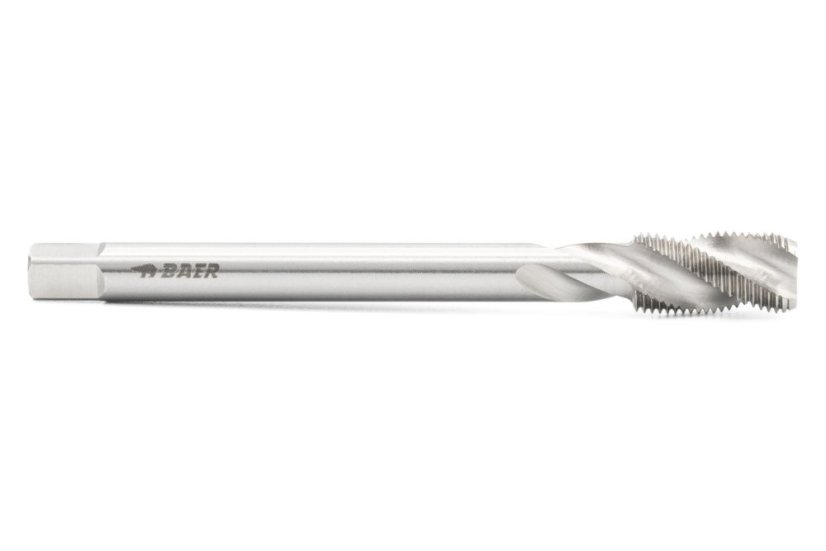 BAER HSSE strojní závitník – 35° RSP – DIN 5156 - Průměr: G (BSP) 1.1/8" x 11