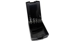 Sada záhlubníků 90° pětibřité HSS s povlakem TiAlN DIN 335 C