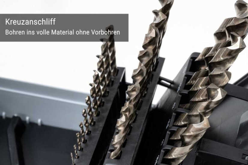 25-dílná sada vysoce výkonných kobaltových vrtáků BAER EXTREME HSS-E (1-13mm)