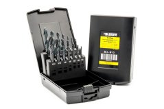 BAER TriTap sada HSSE-VAP – strojní závitníky pro slepé otvory + vrtáky pro předvrtání: M3–M12