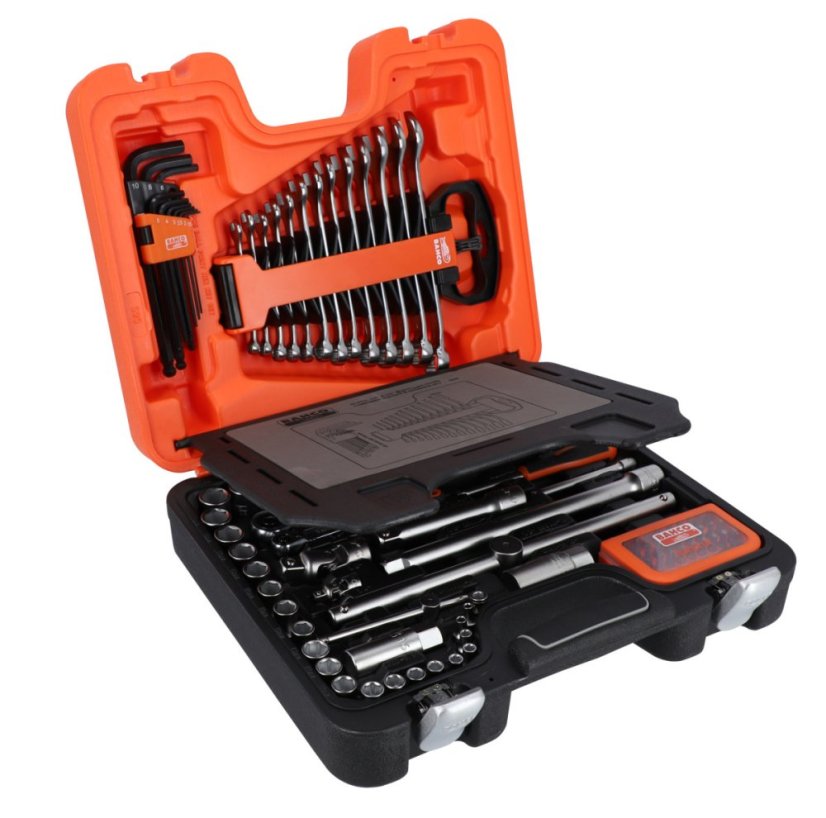 1/4" & 1/2" Sada nástrčných klíčů, 95 ks