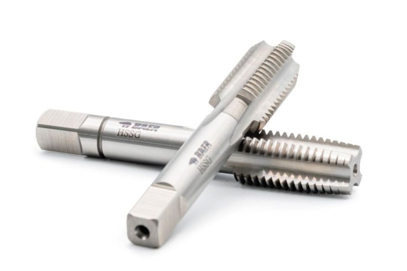 BAER HSSE ruční závitníky 2-dílná sada – BSP - Průměr: G (BSP) 3/4 x 14