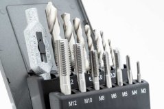 BAER sada HSSG: jednořezné závitníky | vrtáky do jádrových otvorů | vratidlo – M 3–12