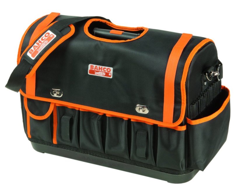 19" uzavíreatená brašna na nářadí s krytem, prázdná