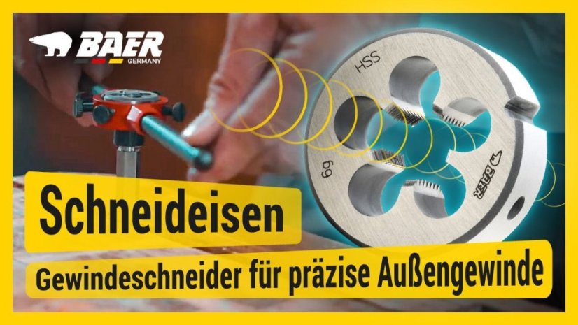 BAER HSS závitové očko M - levý závit - Průměr: M 14 x 2,0