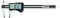 Digitální posuvné měřítko IP67, ABS se švýcarskou elektronikou Sylvac