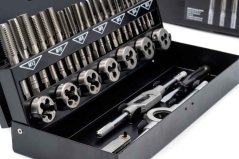 BAER sada HSS ruční závitníky | závitová očka | příslušenství – M 3–12