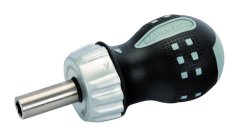 Ráčnový šroubovák 1/4", krátky, 95 mm