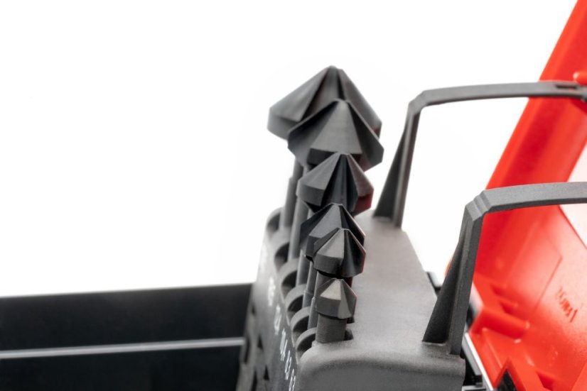 Sada záhlubníků 90° HSSE-VAP - 6,3 - 20,5 mm - pro NEREZ