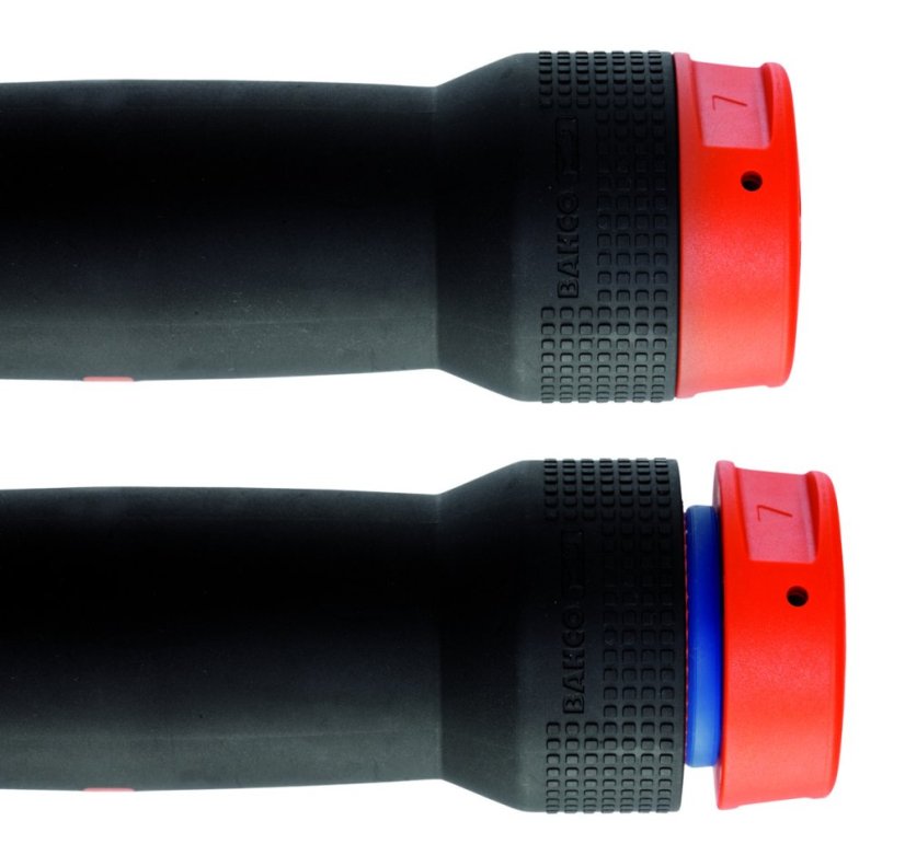 Momentový klíč, mechanický, stupnice v okénku, 1/4", 3 - 15 Nm