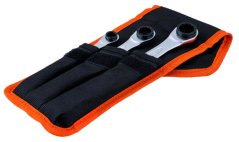 Sada oboustranných ráčnových klíčů,4 v 1, 3 ks