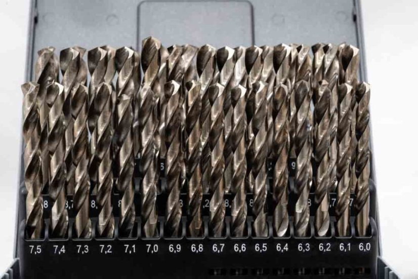 41-dílná sada vysoce výkonných kobaltových vrtáků BAER EXTREME HSS-E (6-10mm)