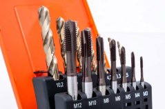 BAER UNiTap sada HSSE-TiAlN: závitníky pro průchozí otvory | vrtáky pro jádrové otvory: M 3–12