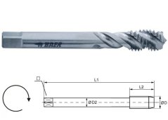 BAER HSSE závitník 35° RSP – NPT