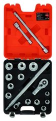 Sada nástrčných klíčů 3/4", 17 ks
