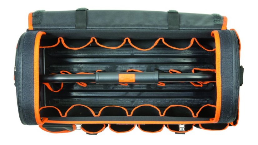 19" uzavíreatená brašna na nářadí s krytem, prázdná