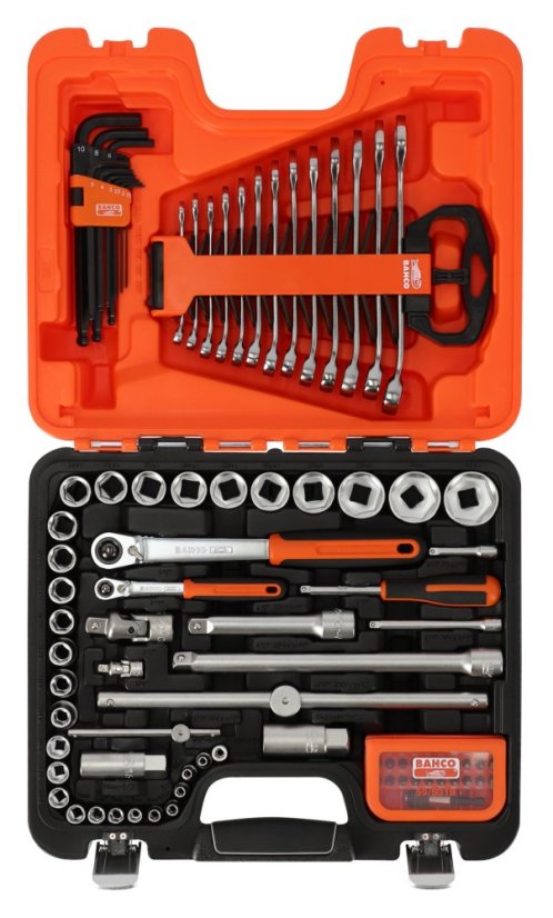 1/4" & 1/2" Sada nástrčných klíčů, 95 ks